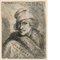 Porträt eines Mannes mit Mütze