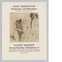 Agnes Barmettler. Zeichnungen und Radierungen [Ausstellungsplakat Galerie Dodenhof, Bremen-Huchting, 20.09.-18.10.1974]