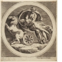 Pluto entführt Proserpina, Blatt 4 der Folge "Mythologische Szenen"
